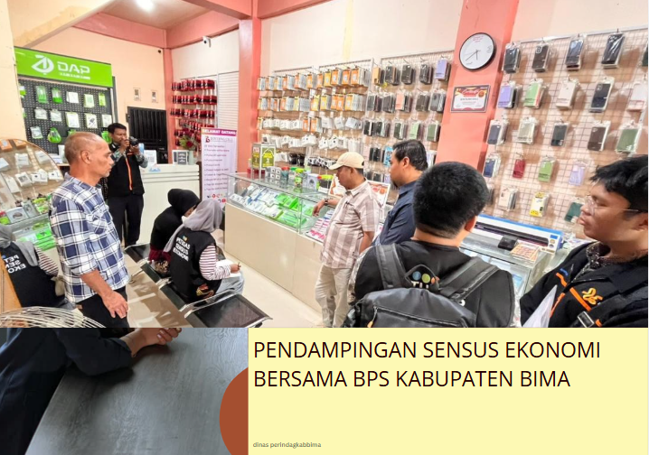 PENDAMPINGAN SENSUS EKONOMI BERSAMA KABIPATEN BIMA 